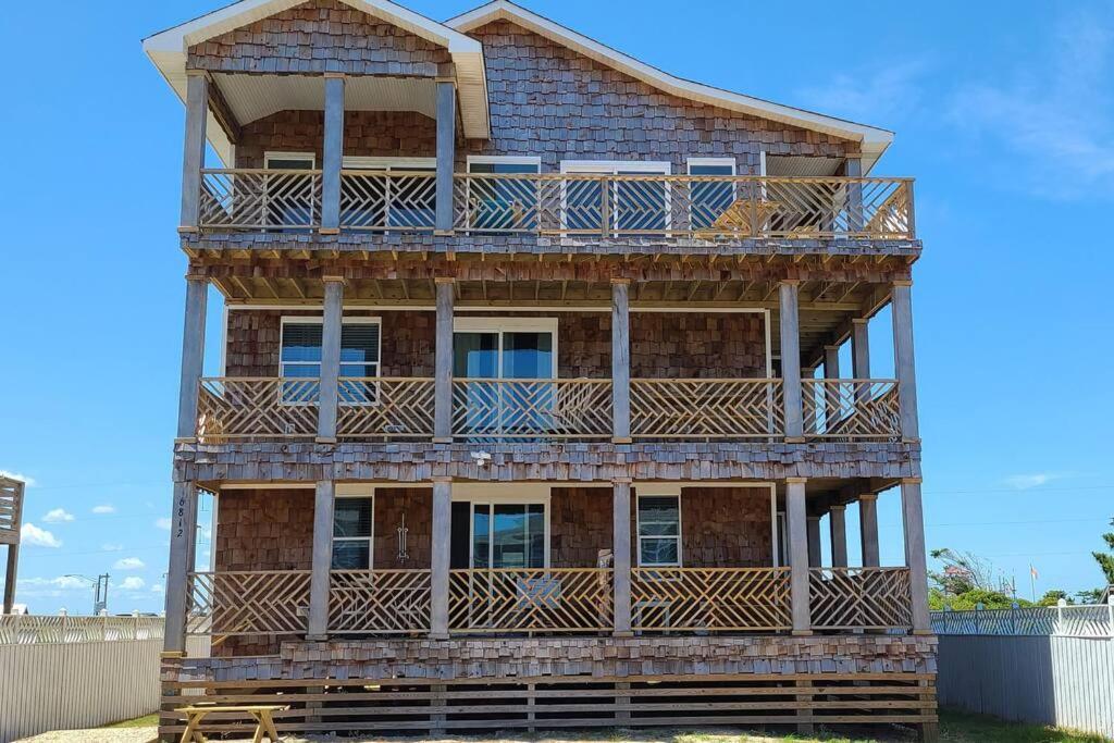 8018 Beach Rd, Semi-Oceanfront, Pool/Hot Tub Nags Head Kültér fotó